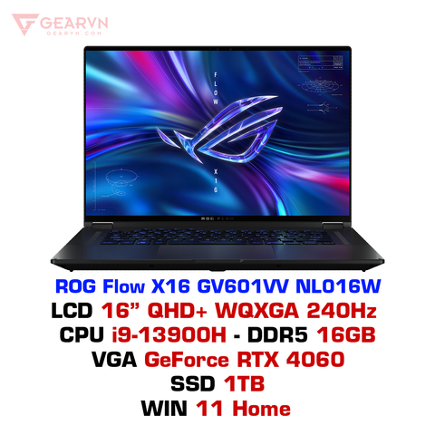 Laptop gaming ASUS ROG Flow X16 GV601VV NL016W