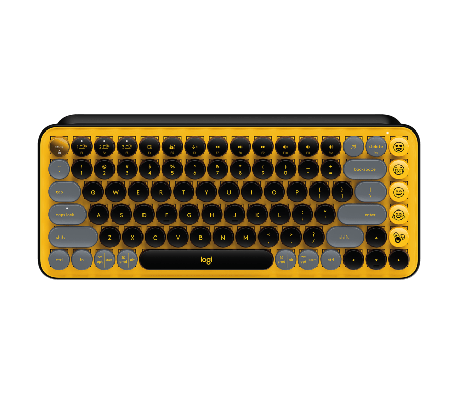 Bàn phím không dây Logitech POP Keys Blast Yellow chính hãng, giá rẻ –  