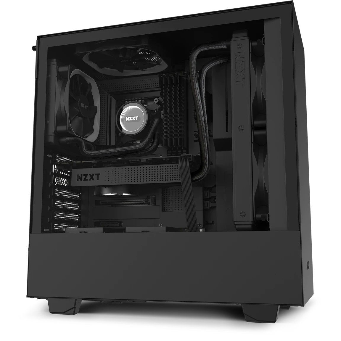 Vỏ máy tính NZXT H510 MATTE BLACK chính hãng, giá cực tốt – GEARVN.COM