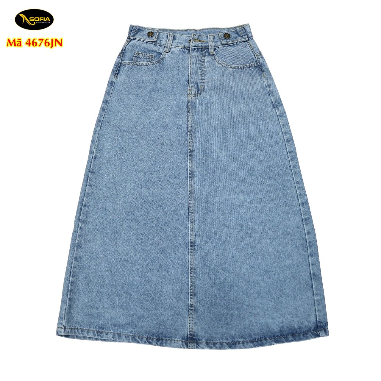 Chân váy jean mặc với áo gì Cách mix đồ với chân váy jean