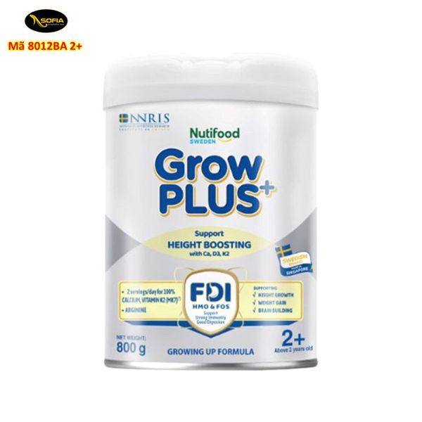  Sữa Bột GrowPLUS+ 8012 