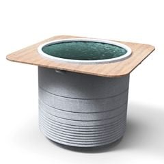 NEW [LỌC VI SINH MATRIX USA] Hồ cá bàn trà composite sợi - Anber Fish - PONOS