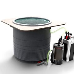 NEW [LỌC VI SINH MATRIX USA] Hồ cá bàn trà composite sợi - Anber Fish - PONOS