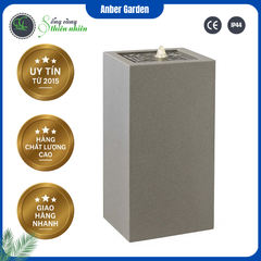 Đài phun composite - thác nước phong thủy luân PARU (Màu đá Nature Lite)