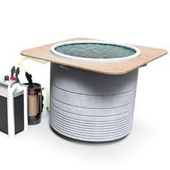NEW [LỌC VI SINH MATRIX USA] Hồ cá bàn trà composite sợi - Anber Fish - PONOS