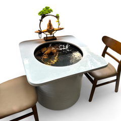 NEW [LỌC VI SINH MATRIX USA] Hồ cá bàn trà composite sợi - Anber Fish - PONOS