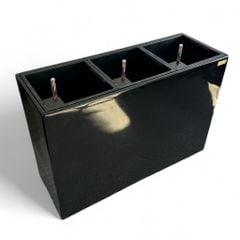 Chậu composite Anber AURA (Sơn Màu) + Tự tưới AWS + Bánh xe ẩn