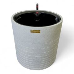 NEW Chậu composite Anber CRONUS (Màu giả đá Smartline) + Tự tưới AWS