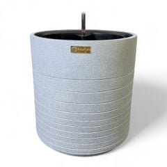 NEW Chậu composite Anber CRONUS (Màu giả đá Smartline) + Tự tưới AWS