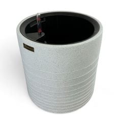 NEW Chậu composite Anber CRONUS (Màu giả đá Smartline) + Tự tưới AWS