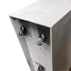 Chậu composite Anber AURA Smartline + Tự tưới AWS + Bánh xe ẩn