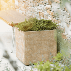 Chậu composite Anber CANVA (Màu giả đá Old Stone)