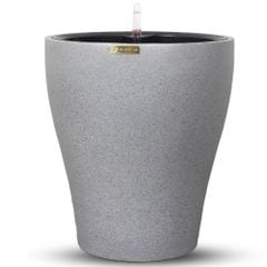 Chậu composite Anber Hera (Màu giả đá Smartline) + Tự tưới AWS