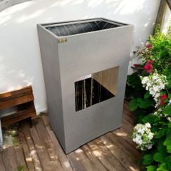 NEW Đài phun composite - thác nước phong thủy luân DEMETER (Màu giả đá Smartline)