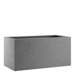 Chậu composite Anber AURA (Màu giả đá Basalt) + Tự tưới AWS + Bánh xe ẩn