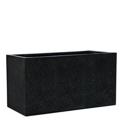 Chậu composite Anber AURA Smartline + Tự tưới AWS + Bánh xe ẩn