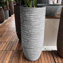 Chậu composite Anber OLYMPUS (Màu đá Ripple Marks) + Tự tưới AWS