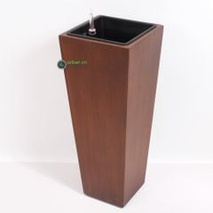 Chậu composite Anber PLUTO (Sơn Màu) + Tự tưới AWS