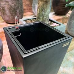 Chậu composite Anber PLUTO (Sơn Màu) + Tự tưới AWS