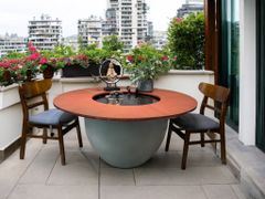 Hồ cá bàn trà composite sợi - Anber Fish - HELIOS