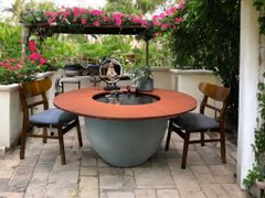 Hồ cá bàn trà composite sợi - Anber Fish - HELIOS