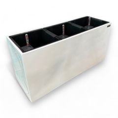 Chậu composite Anber AURA (Sơn Màu) + Tự tưới AWS + Bánh xe ẩn