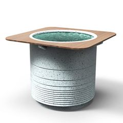 NEW [LỌC VI SINH MATRIX USA] Hồ cá bàn trà composite sợi - Anber Fish - PONOS