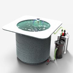 NEW [LỌC VI SINH MATRIX USA] Hồ cá bàn trà composite sợi - Anber Fish - PONOS