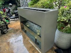 NEW Đài phun composite - thác nước phong thủy luân DEMETER (Màu giả đá Smartline)