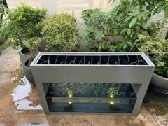 NEW Đài phun composite - thác nước phong thủy luân DEMETER (Màu giả đá Smartline)