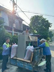 NEW Đài phun composite - thác nước phong thủy luân DEMETER (Màu giả đá Smartline)
