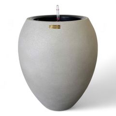 Chậu composite Anber VENUS (Naturelite Warm Concrete) + Tự tưới AWS