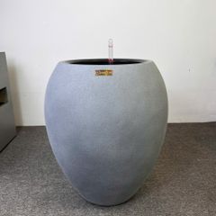 Chậu composite Anber VENUS (Naturelite Lead) + Tự tưới AWS