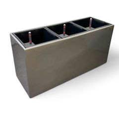 Chậu composite Anber AURA (Sơn Màu) + Tự tưới AWS + Bánh xe ẩn