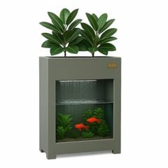 NEW Đài phun composite - thác nước phong thủy luân DEMETER (Màu giả đá Smartline)