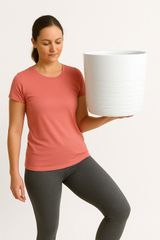 Chậu composite Anber CRONUS (Sơn màu) + Tự tưới AWS