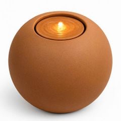 Đài phun composite - thác nước phong thủy luân MECO (Màu đá Naturelite)
