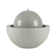 Đài phun composite - thác nước phong thủy luân GUAPI (Màu đá Naturelite)