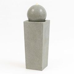 Đài phun composite - thác nước phong thủy luân PRETO (Màu đá Nature Lite)