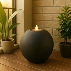 Đài phun composite - thác nước phong thủy luân MECO (Màu đá Naturelite)