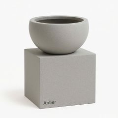 Bộ chậu composite trồng sen trồng cây bonsai Anber PHANES (Smartline)