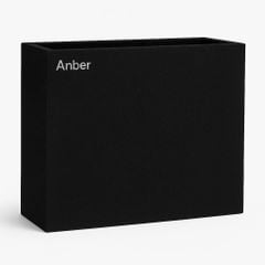[TIÊU CHUẨN] Chậu composite sợi chữ nhật Anber PAN (Màu đá Smartline)