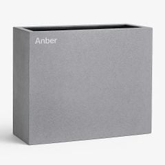 [TIÊU CHUẨN] Chậu composite sợi chữ nhật Anber PAN (Màu đá Smartline)