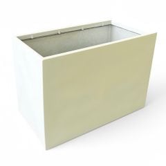 Chậu composite Anber AURA (Sơn Màu) + Tự tưới AWS + Bánh xe ẩn