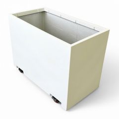 Chậu composite Anber AURA (Sơn Màu) + Tự tưới AWS + Bánh xe ẩn