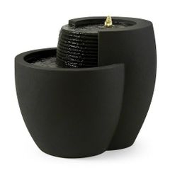 Đài phun composite - thác nước phong thủy luân COMALLO (Màu đá Naturelite)