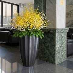 Chậu composite Anber HESTIA (Sơn màu) +  Tự tưới AWS