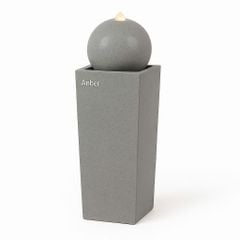 Đài phun composite - thác nước phong thủy luân PRETO (Màu đá Nature Lite)