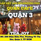 Loa Goldsound cho Tea.Joy Station 3, TP HCM, amply 2 kênh 380w, bluetooth 5.0, loa V25C - 25w, loa được thiết kế riêng cho quán, bật lớn không tạp âm, miễn phí công lắp đặt, bảo hành dài hạn 5 năm