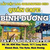 Loa không dây cho JAY Garden Coffee, Bình Dương, loa được thiết kế riêng cho quán, bật lớn không tạp âm, miễn phí công lắp đặt, bảo hành dài hạn 5 năm